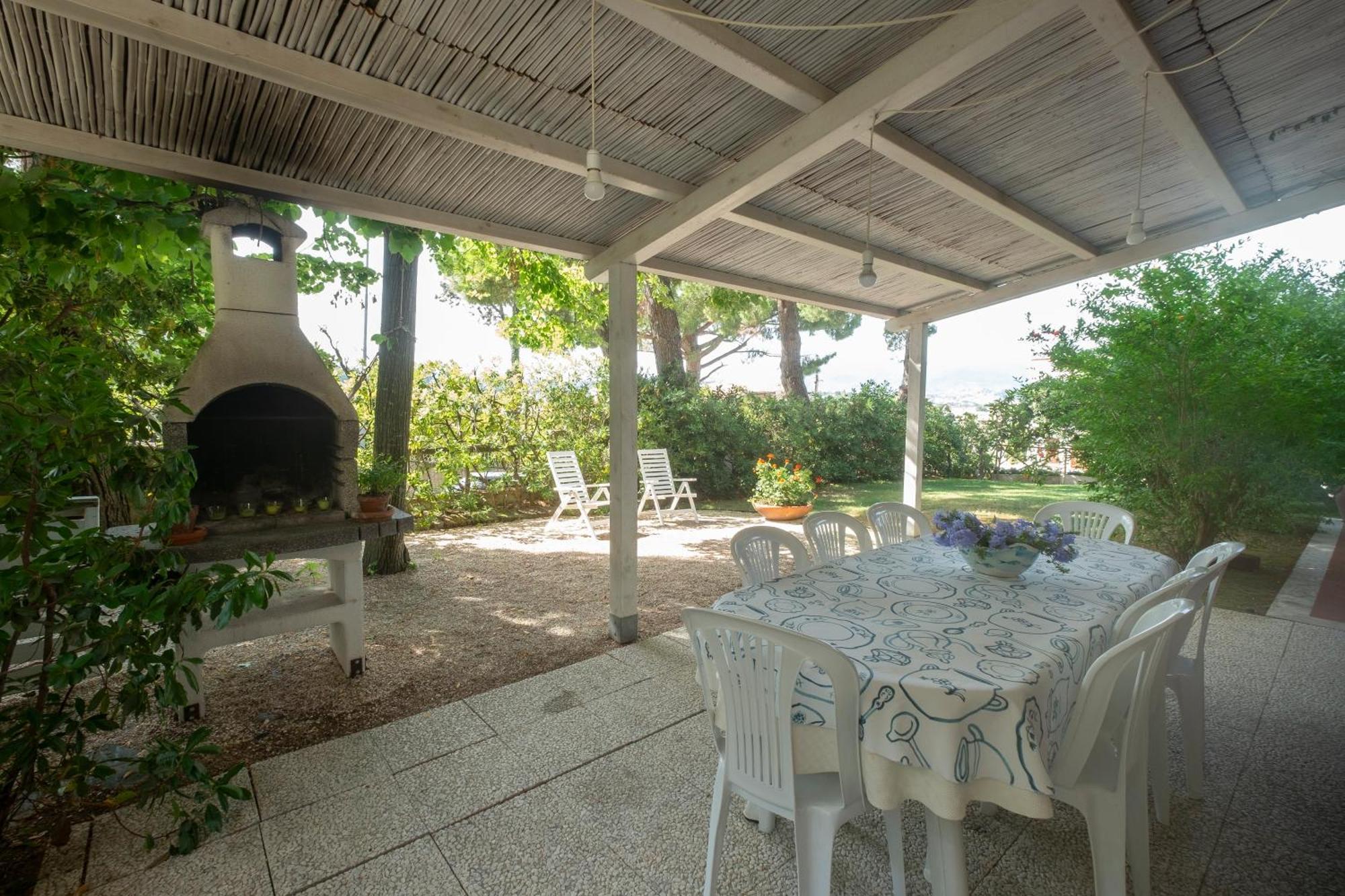 142 - Villa Blu A Marcelli - Villa Quadrilocale A Marcelli Con Ampio Giardino , Aria Condizionata E Wifi - Spiaggia Inclusa Nel Prezzo Exteriér fotografie
