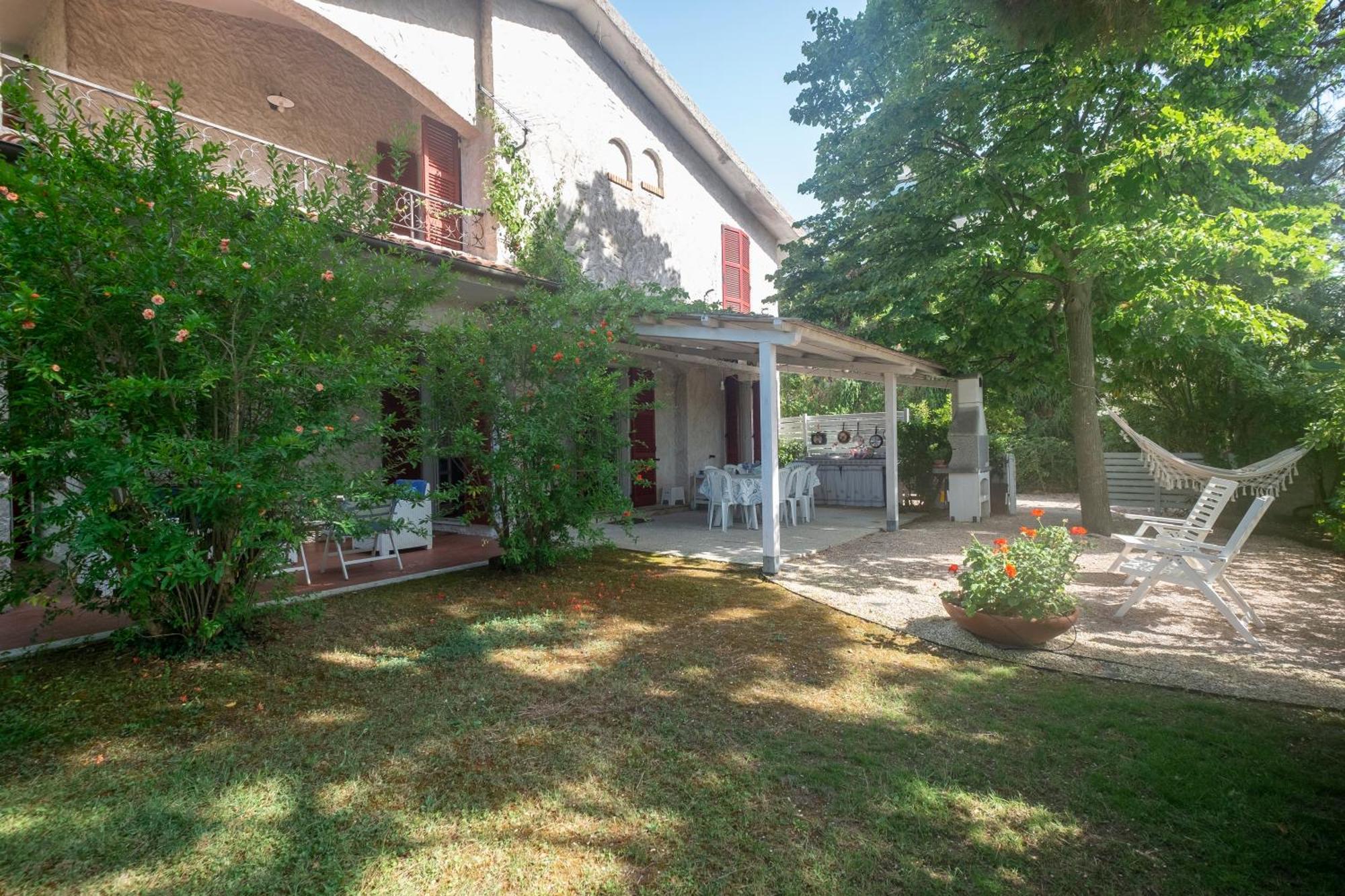 142 - Villa Blu A Marcelli - Villa Quadrilocale A Marcelli Con Ampio Giardino , Aria Condizionata E Wifi - Spiaggia Inclusa Nel Prezzo Exteriér fotografie