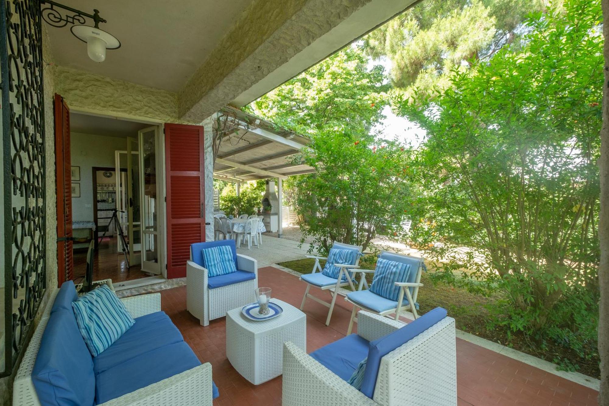 142 - Villa Blu A Marcelli - Villa Quadrilocale A Marcelli Con Ampio Giardino , Aria Condizionata E Wifi - Spiaggia Inclusa Nel Prezzo Exteriér fotografie