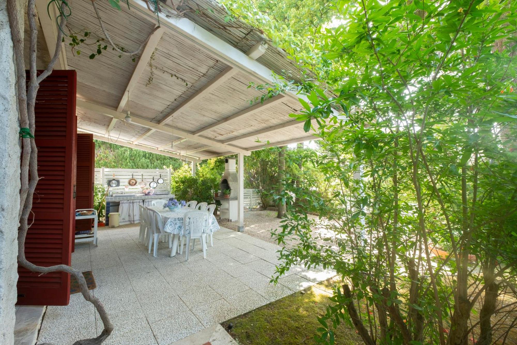 142 - Villa Blu A Marcelli - Villa Quadrilocale A Marcelli Con Ampio Giardino , Aria Condizionata E Wifi - Spiaggia Inclusa Nel Prezzo Exteriér fotografie